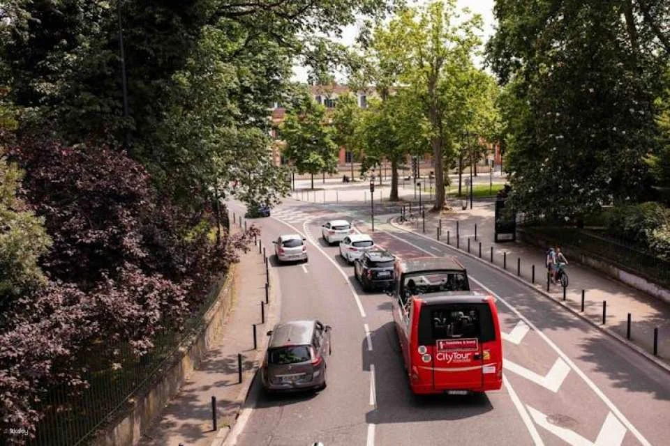 Citytour of Toulouse in panoramic minibus