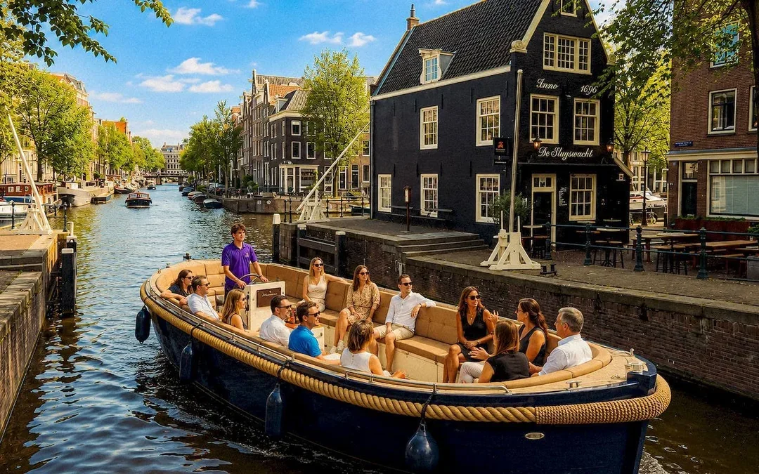 Combo: Moco Museum Tickets & Morning Open-Boat Canal Cruise Image 4
