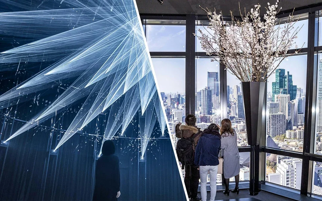 Combo (Save 7.5%): teamLab Planets TOKYO + Tokyo Tower Main Deck Tickets Image 1