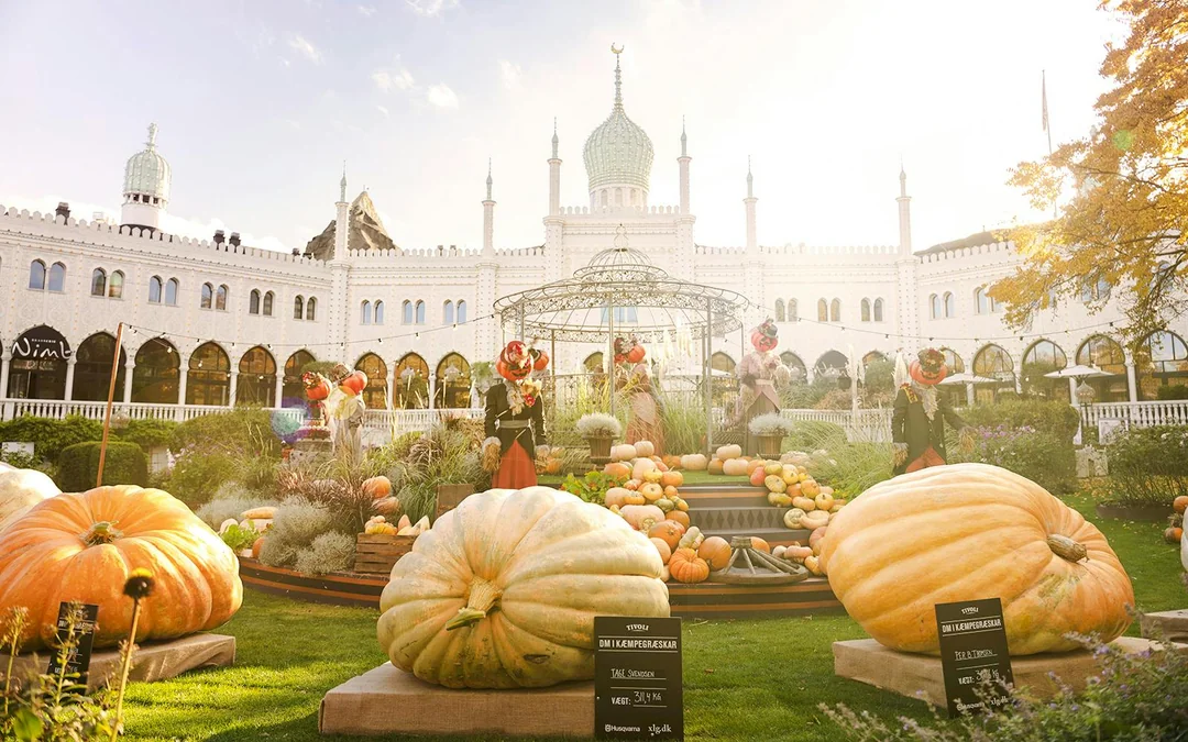 Copenhagen Tivoli Gardens Halloween Admission Ticket and Unlimited Ride Pass Image 1
