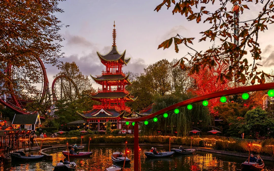 Copenhagen Tivoli Gardens Halloween Admission Ticket and Unlimited Ride Pass Image 3