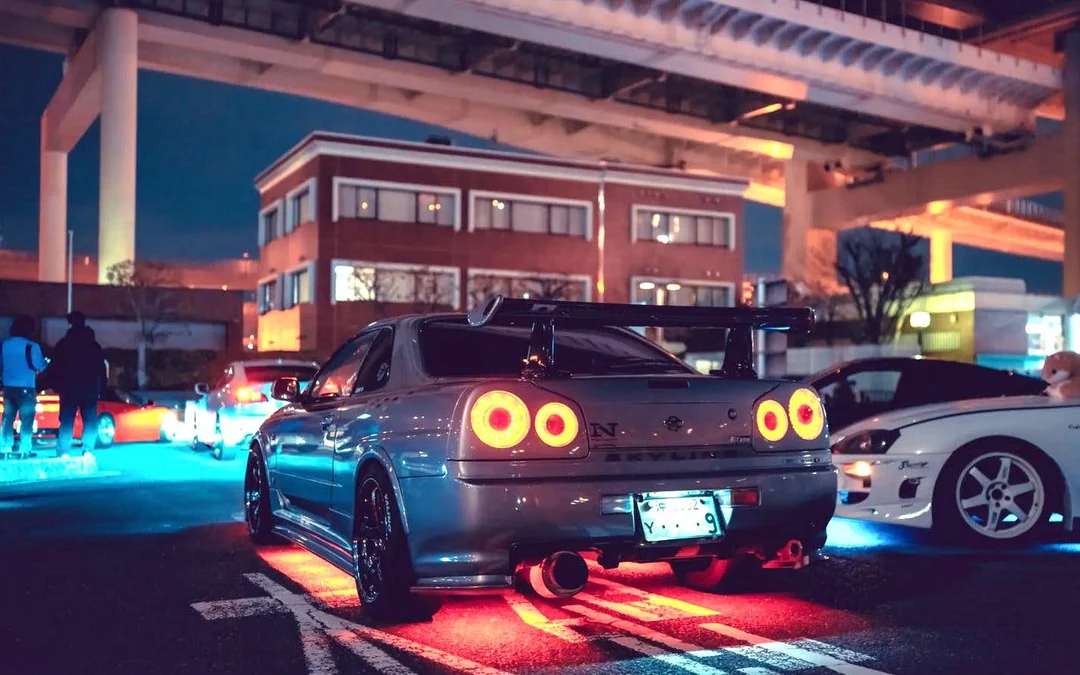 Daikoku PA Car Meeting Fast and Furious with Skyline 34 Image 2