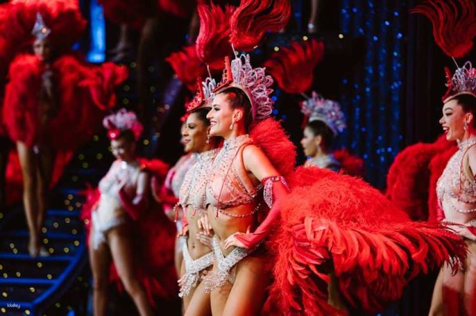 Dinner cruise, 2nd floor Eiffel Tower and Moulin Rouge Show