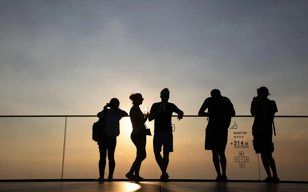 [Direct Entry] Mahanakhon SkyWalk + Skyverse Tickets with Meals & Drinks Image 3