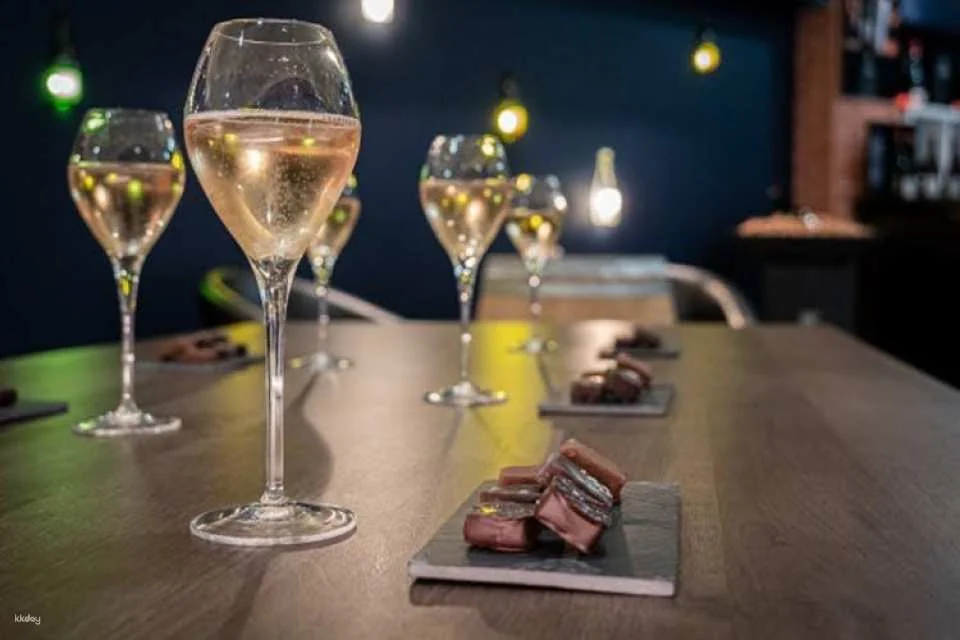 Dom Caudron Champagne House guided tour with tastings