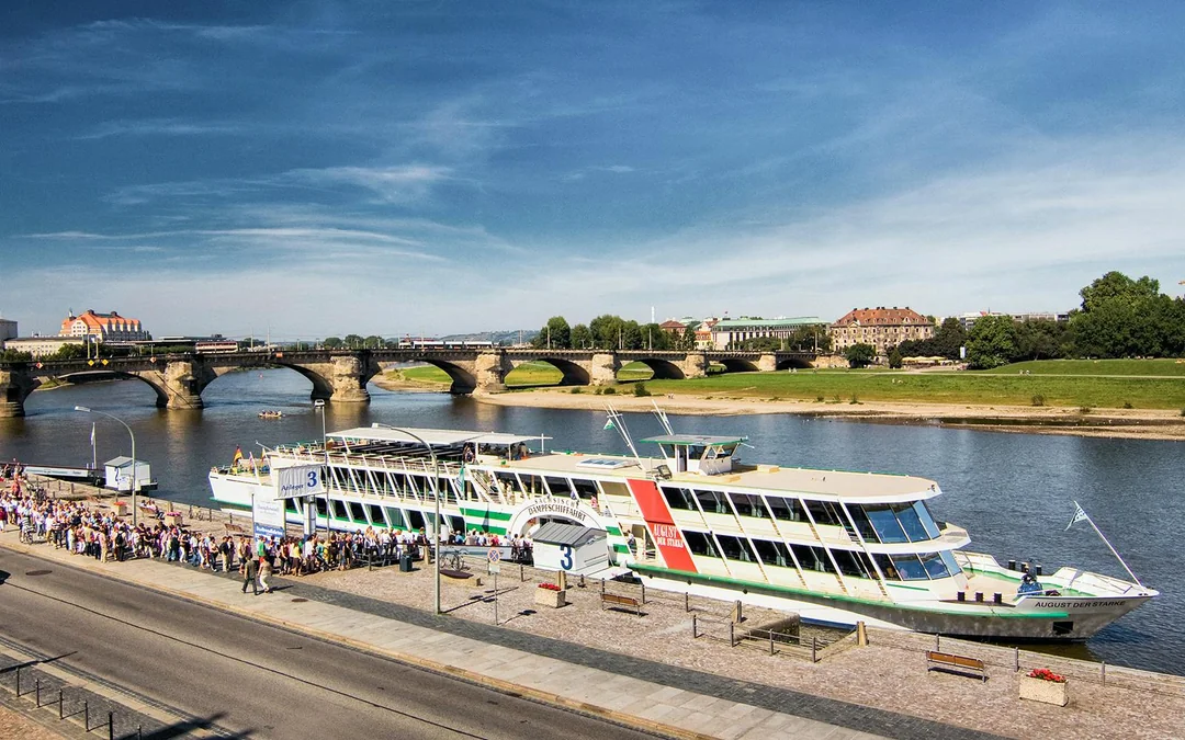 Dresden Elbe River Cruise to Pillnitz Castle Image 3