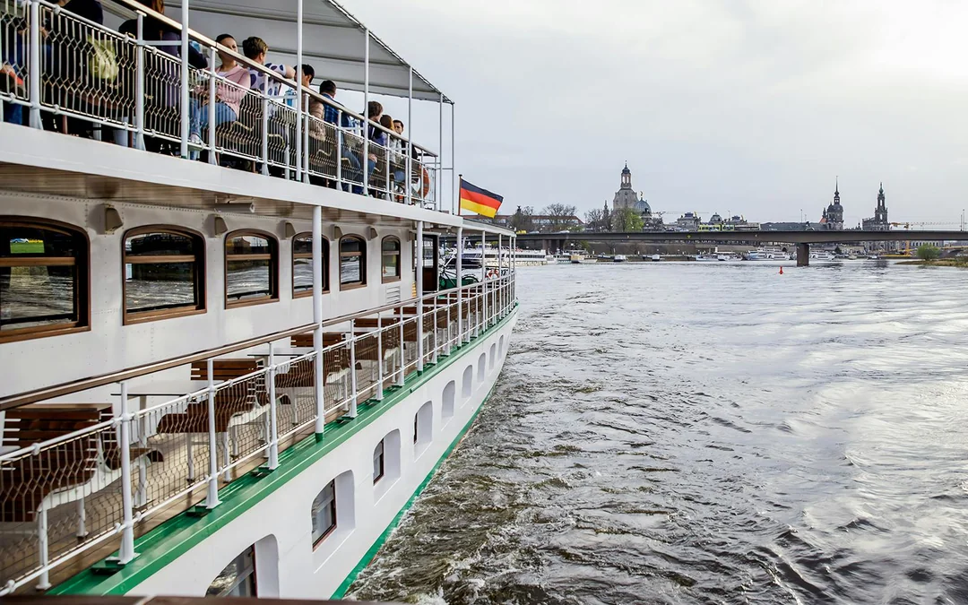 Dresden Elbe River Cruise to Pillnitz Castle Image 4