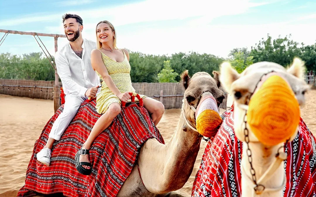 Dubai Hot Air Balloon Ride with Breakfast, Camel Ride & Quad Biking Image 3