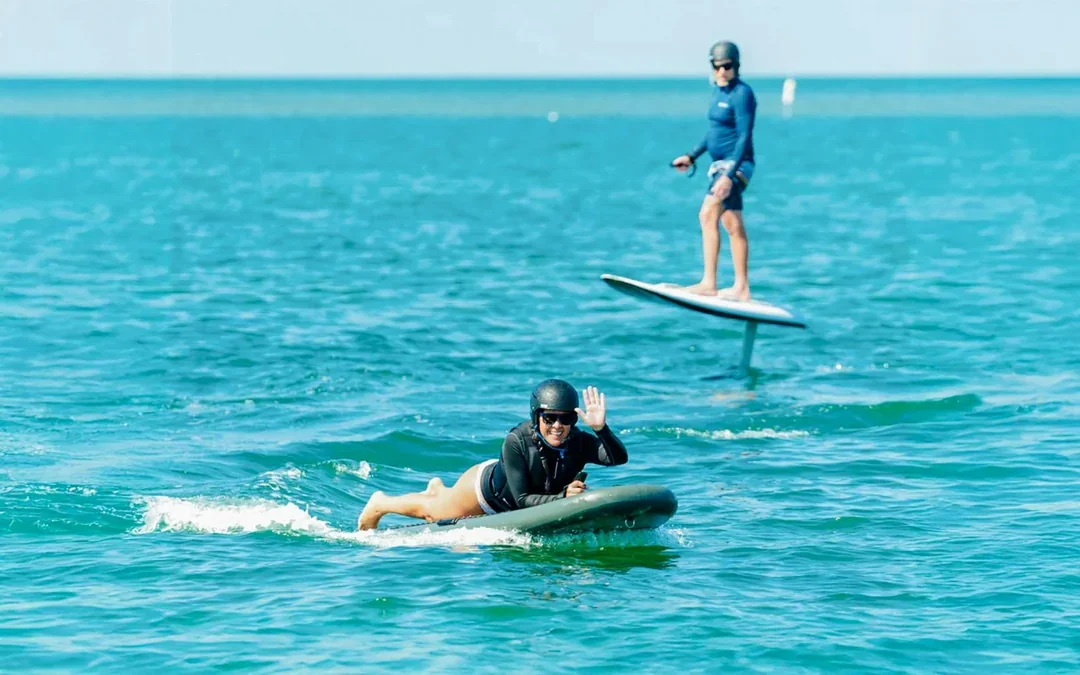 Dubai Marina Wakeboarding, Wakesurfing & E-Foil Experience Image 1