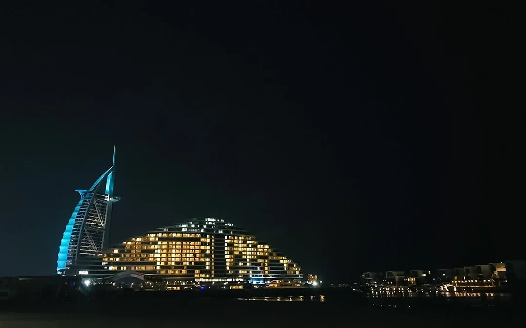 Dubai Night City Tour with Burj Al Arab Photo Stop and Dubai Fountain Show Image 2