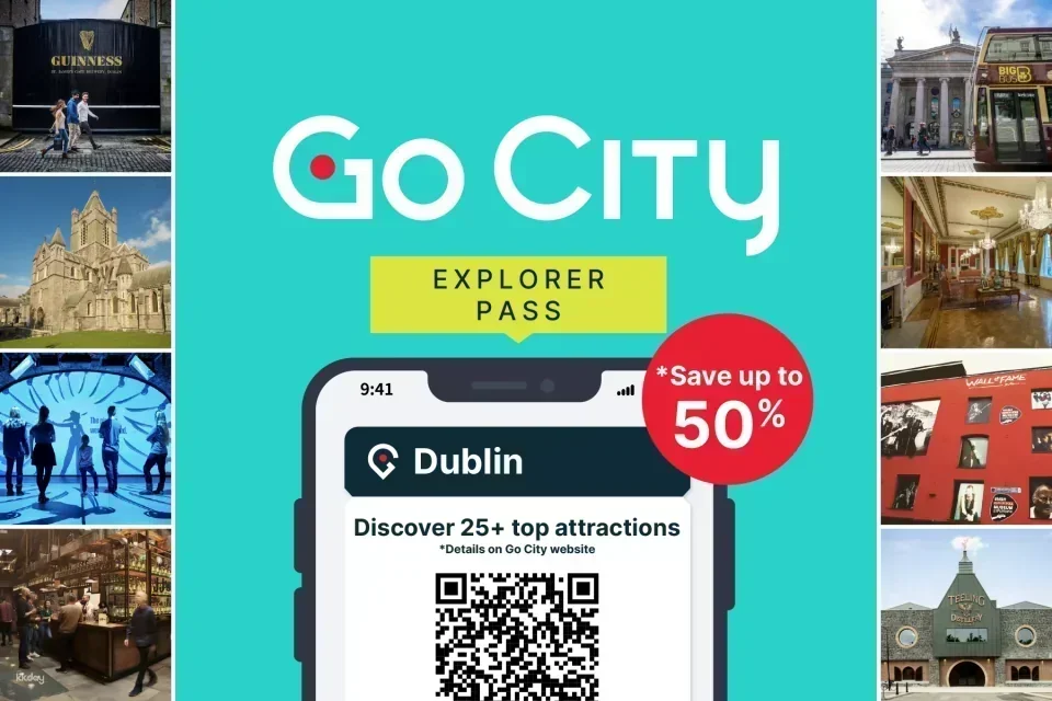 Go City | Dublin Explorer Pass (Optional Attractions)