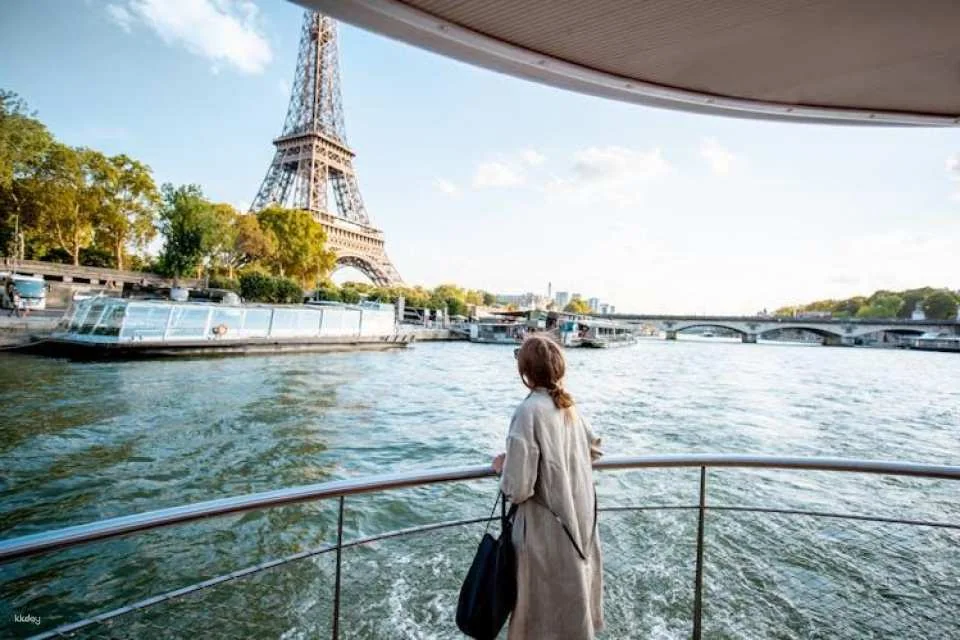 Eiffel Tower reserved elevator entrance to 2nd floor with walking tour and Seine cruise