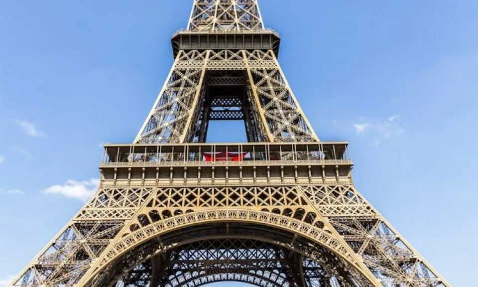 Eiffel Tower reserved elevator entrance to 2nd floor with walking tour and Seine cruise