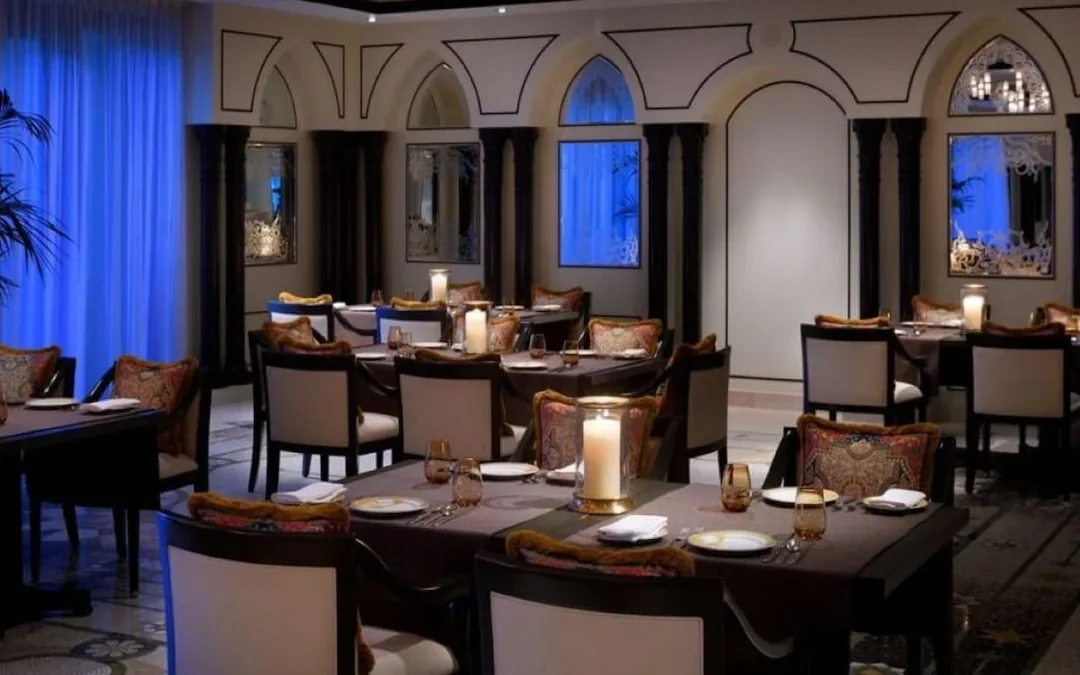 Enigma Persian Fine-Dining Experience with Chef-Curated Multi-Course Sharing Menu in Versace Setting Image 4