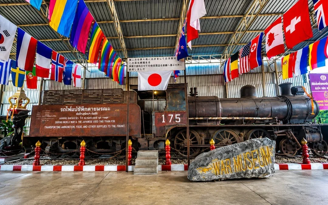Erawan Waterfall, River Kwai Bridge & JEATH War Museum Tour Image 1