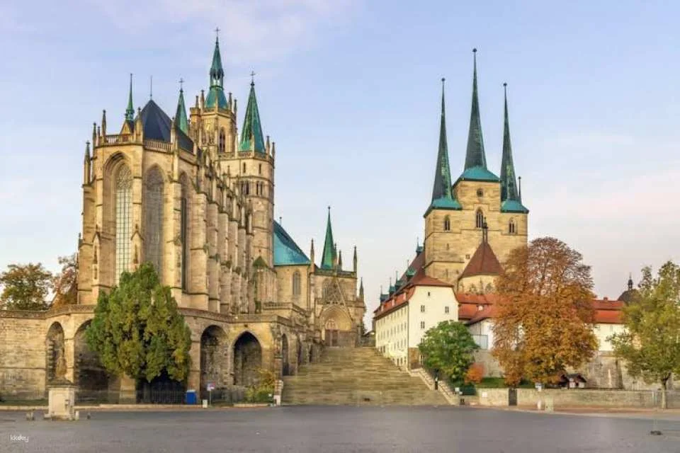 Erfurt city walking tour in 2 hours with a local