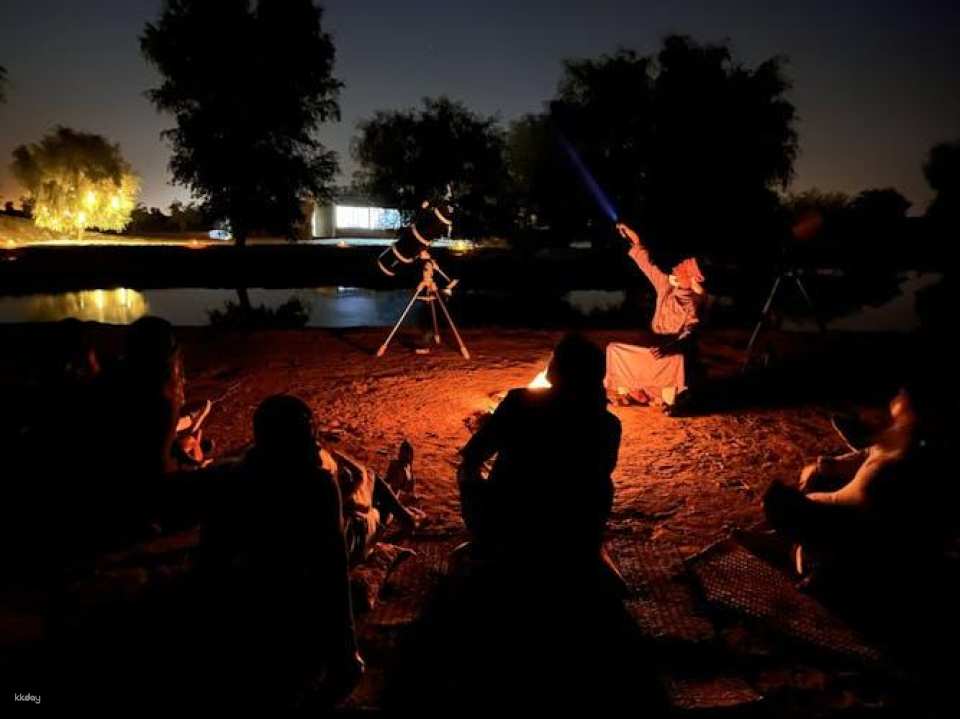 Evening desert safari in Al Marmoom with BBQ dinner from Dubai