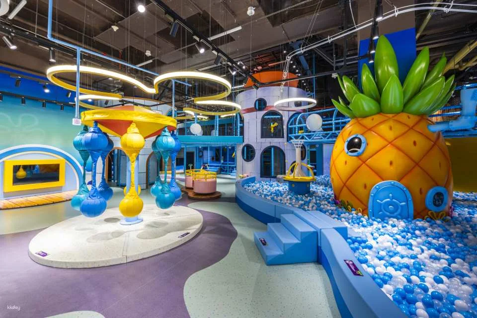 [Family-Friendly Attractions in Macau] Nickelodeon Town | Studio City | Playhouse (SpongeBob SquarePants & Paw Patrol Themed Indoor Playground)