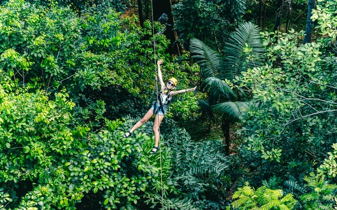 Flying Hanuman: 12 Platforms Zipline Adventure with Optional Round-Trip Transfers

 Image 3