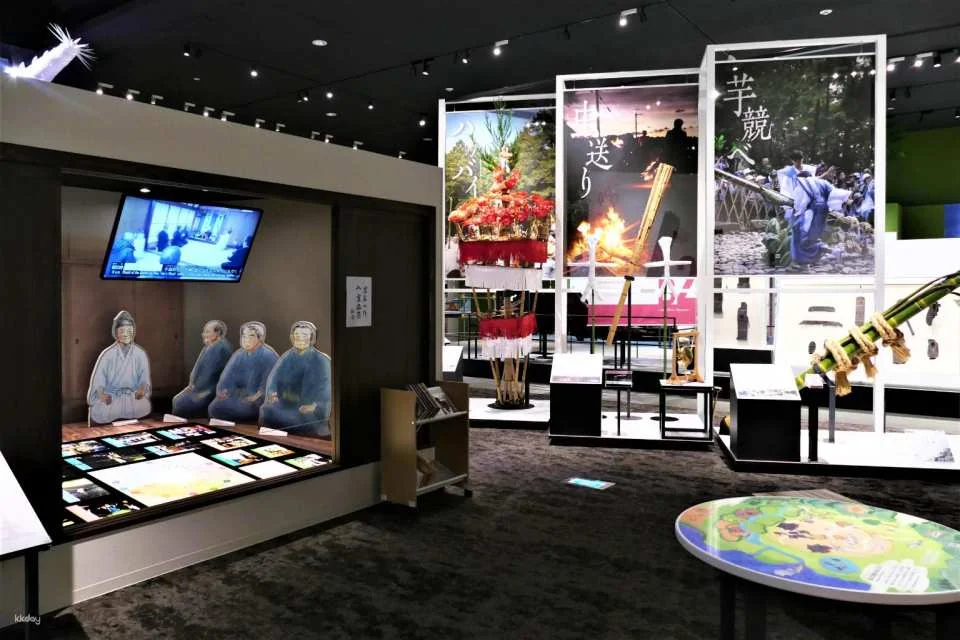Tickets for the permanent exhibition at the Biwako Museum, Shiga Prefecture, Japan.