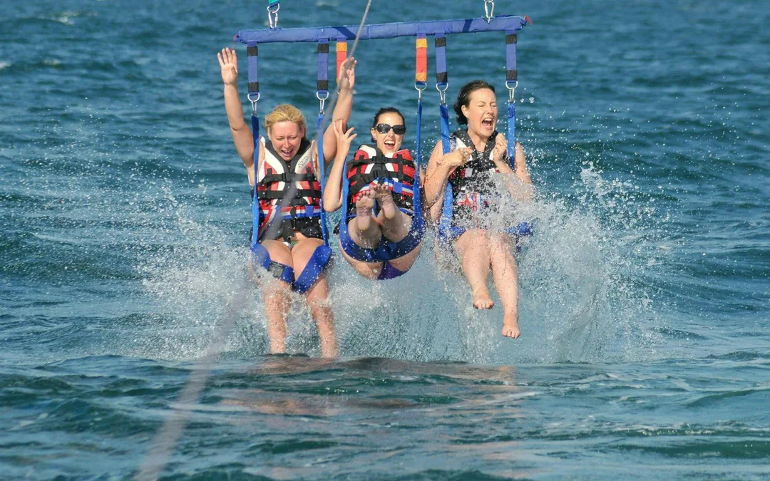 From Albufeira: Single, Double or Triple Parasailing Tour Image 7