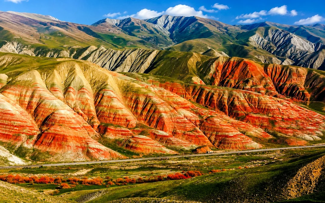 From Baku: Candy Cane Mountains & Shahdag Day Tour Image 1