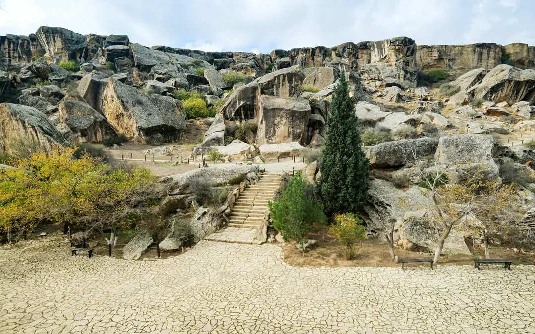 From Baku: Gobustan, Mud Volcanoes, Ateshgah & Yanardag Tour Image 1