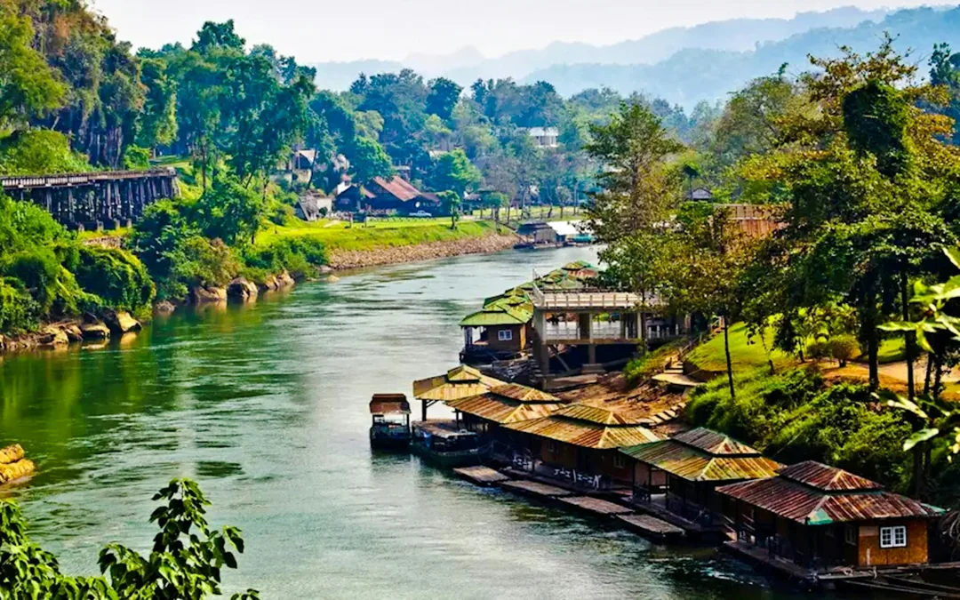 From Bangkok: Private Erawan Waterfall & Bridge over the River Kwai Day Tour Image 2