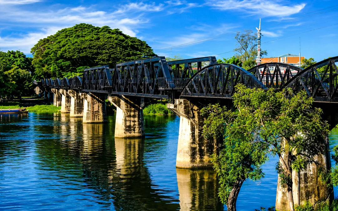 From Bangkok: Private Erawan Waterfall & Bridge over the River Kwai Day Tour Image 3