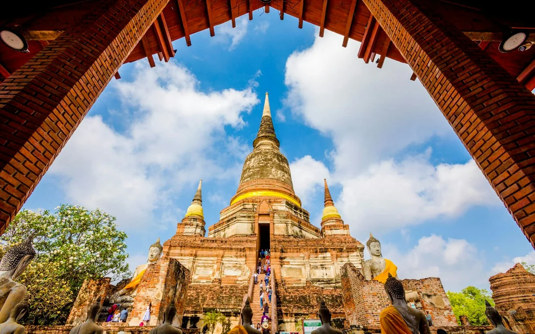 From Bangkok: Private UNESCO Ayutthaya Historical Park Tour with Frog-Headed Tuk-Tuk Ride and Local Market Image 7