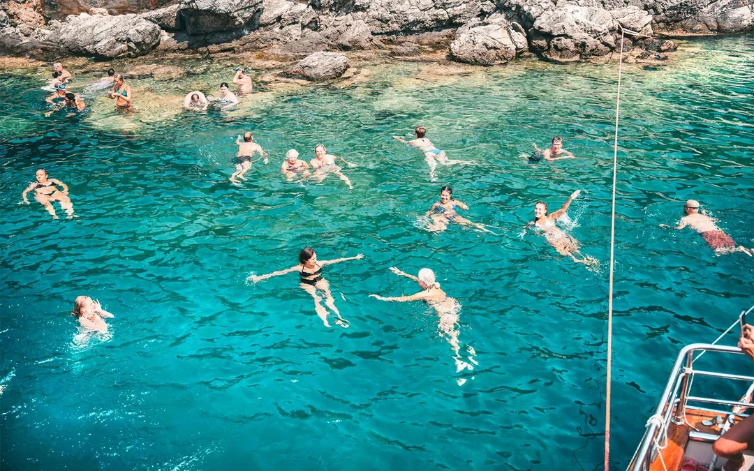 From Benitses: Blue Lagoon & Papanikolis Cruise Image 5