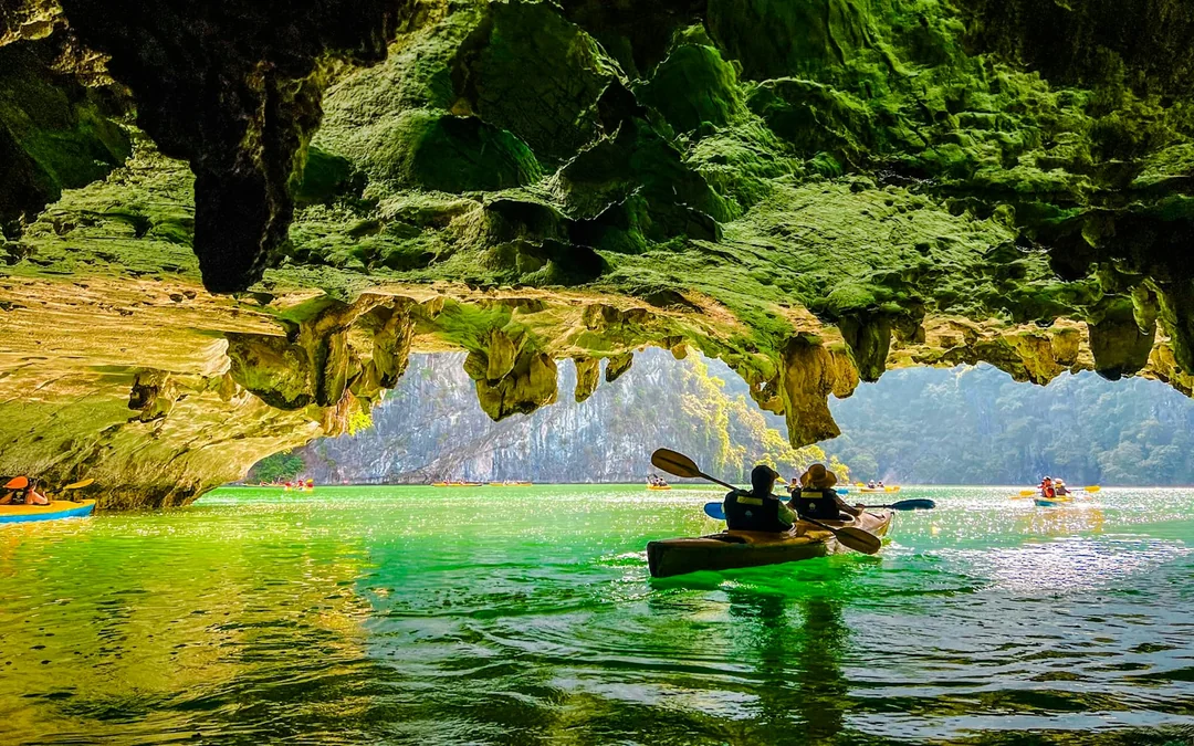 From Cat Ba Island: Lan Ha Bay Catamaran Cruise with Kayaking and Viet Hai Village Cycling Image 7