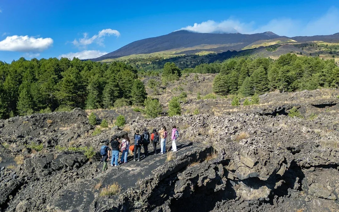 From Catania: Mount Etna Summit Craters Hiking Tour with Round-Trip Transfers Image 1