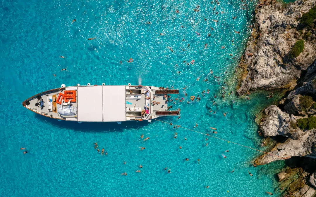 From Corfu: Full-Day Cruise to Paxos, Antipaxos & Blue Caves with Audio Guide Image 4