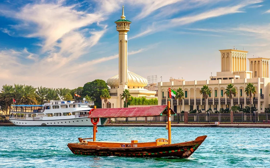 From Dubai Canal: 1-Hour Sightseeing Abra Ride Image 1