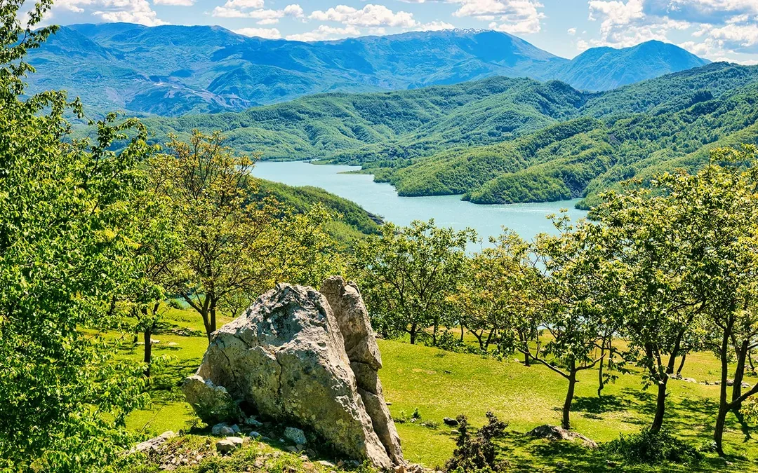 From Durres/Golem: Bovilla Lake & Gamti Mountain Hiking & Kruja Old Town Tour by Minibus Image 3
