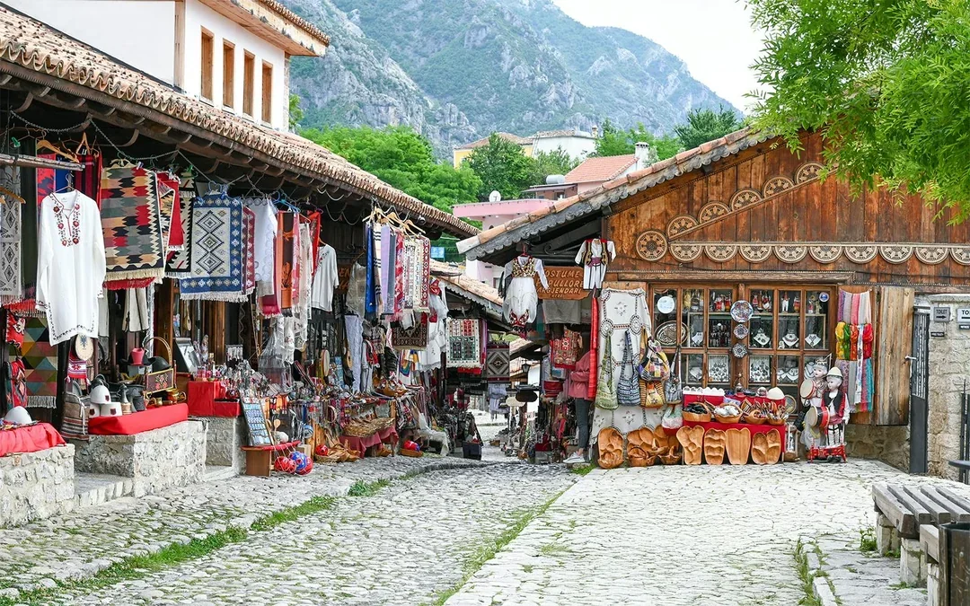 From Durres/Golem: Kruja Castle & Bazaar Day Trip Image 2
