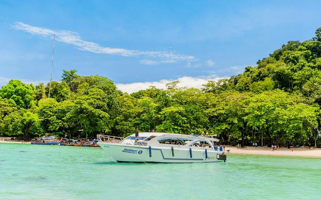 From Krabi: Surin Islands Speedboat Tour with Breakfast, Lunch & Transfers Image 1