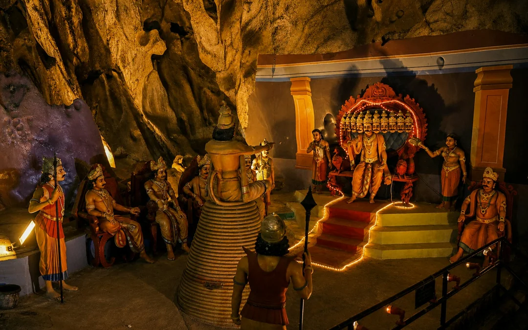 From Kuala Lumpur: Batu Caves Private Tour with Ramayana Cave Entry and Batik Factory Visit Image 6