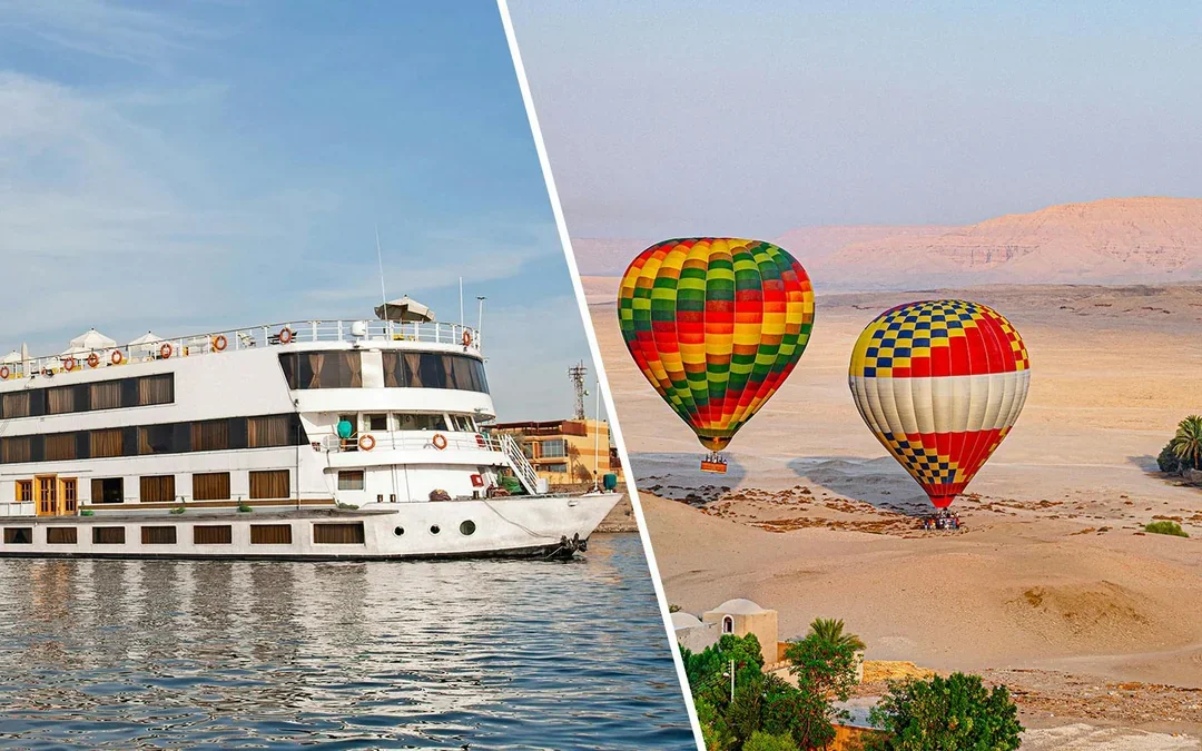 From Luxor: 5-Day Nile Cruise with Hot-Air Balloon Ride & Abu Simbel Visit Image 1