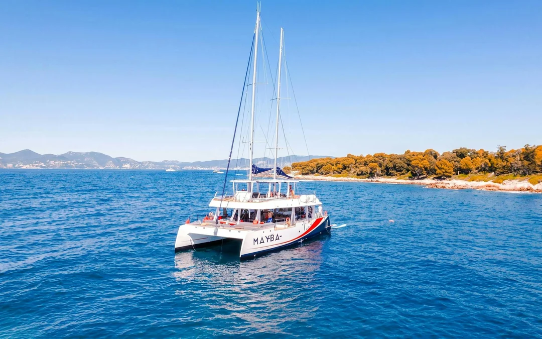 From Marina Bay of Angels: Catamaran Cruise to Lérins Island with Snorkeling Image 5