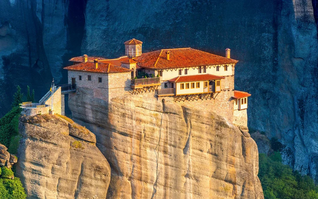 From Meteora: Guided Sunset Tour with Monasteries and Caves Visit Image 2
