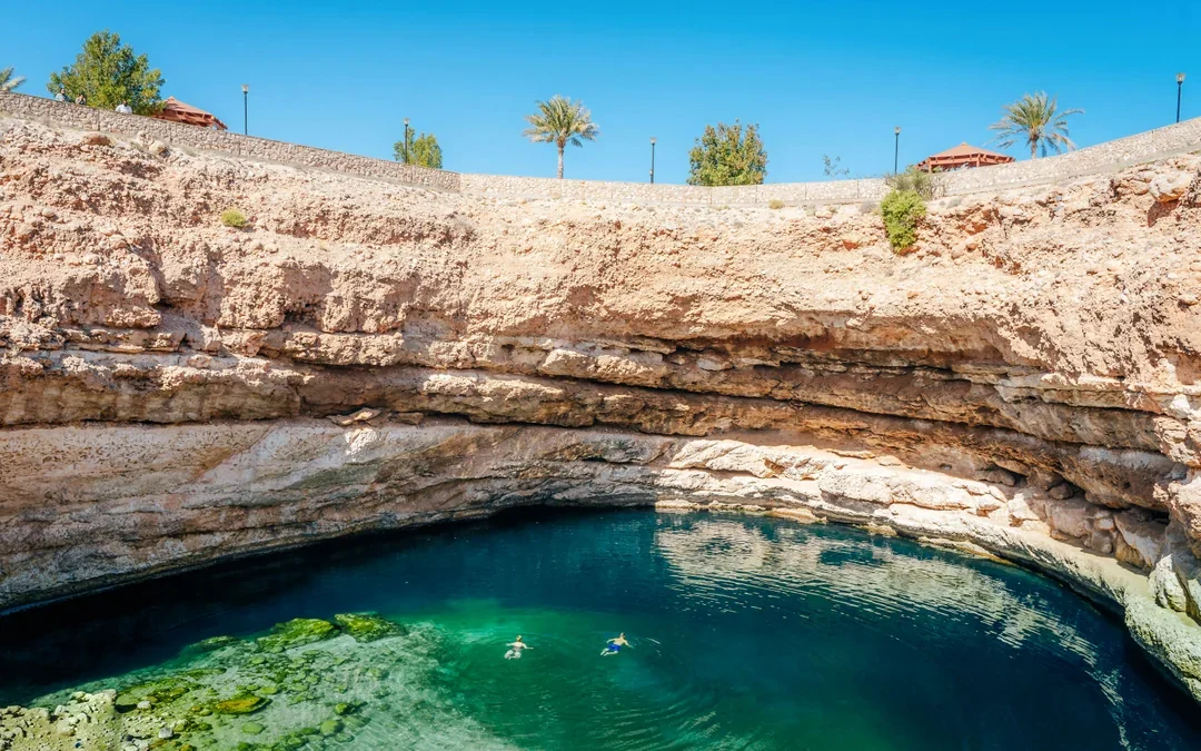 From Muscat: Full-Day Private Tour of Wadi Shab & Bimmah Sinkhole Image 2