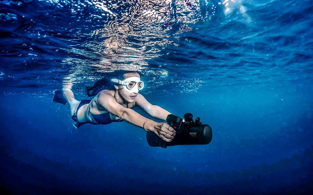 From Nice: Underwater Sea Scooter Snorkelling Tour Image 1