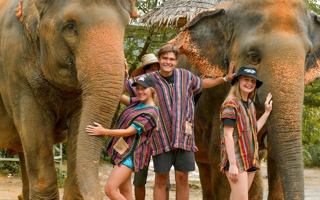 From Phuket: Bamboo Rafting, ATV Ride with Elephant Trekking & Bathing Experience Image 8