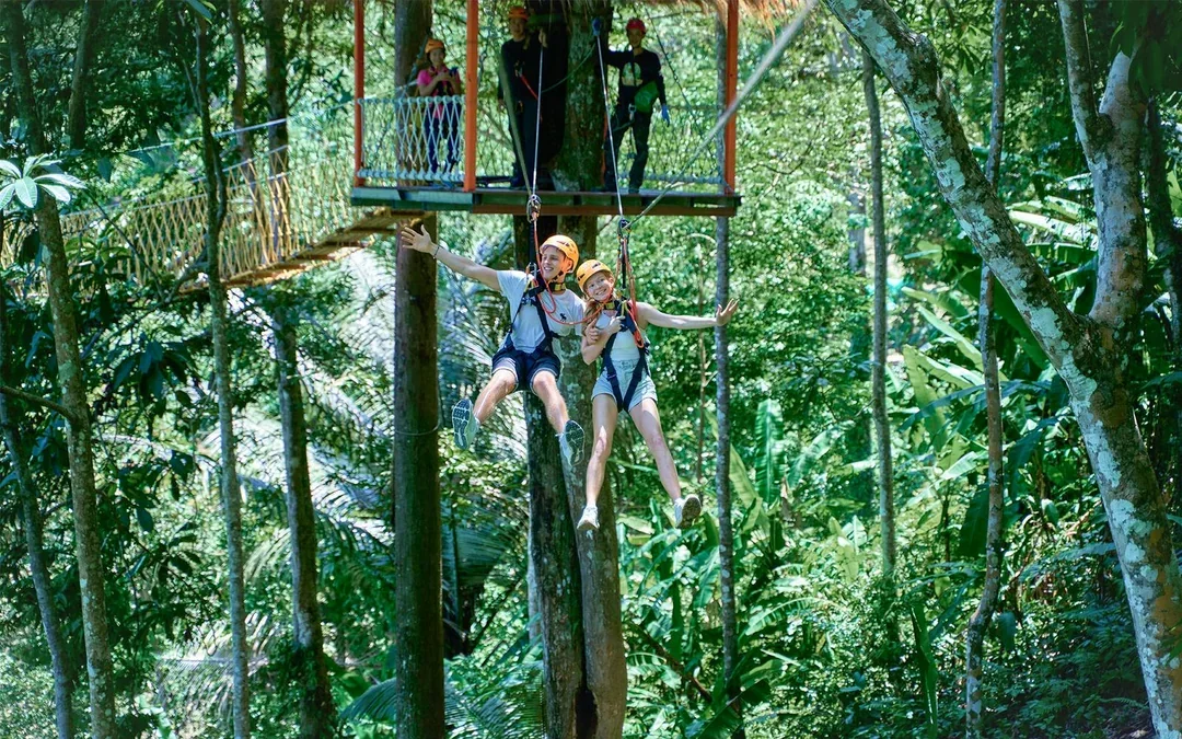 From Phuket: Erawan Patong Seaview Zipline Image 3