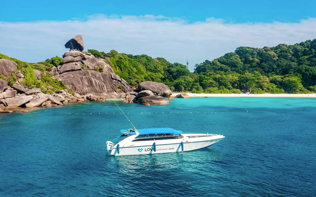 From Phuket: Similan Islands Speedboat Tour with Breakfast, Lunch & Transfers
Image 1