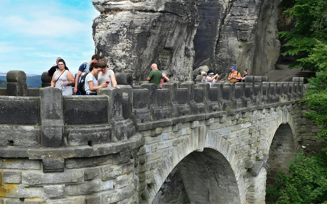 From Prague: Bastei Bridge & Tisa Walls Labyrinth Day Trip Image 9