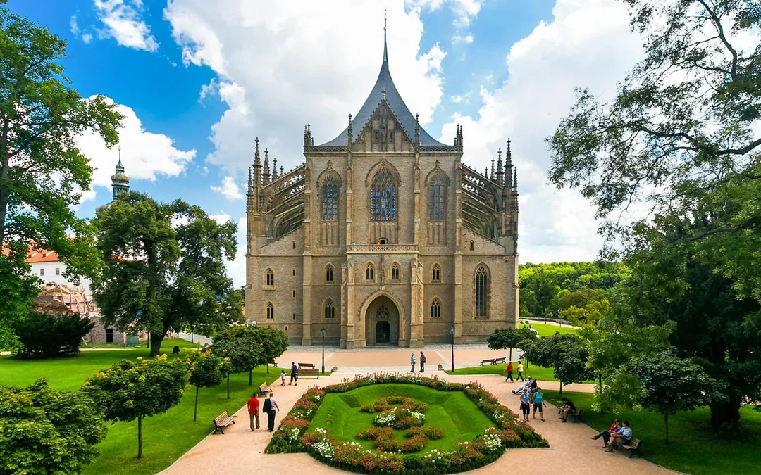 From Prague: Kutná Hora Bone Church & St Barbara's Church Day Trip Image 1