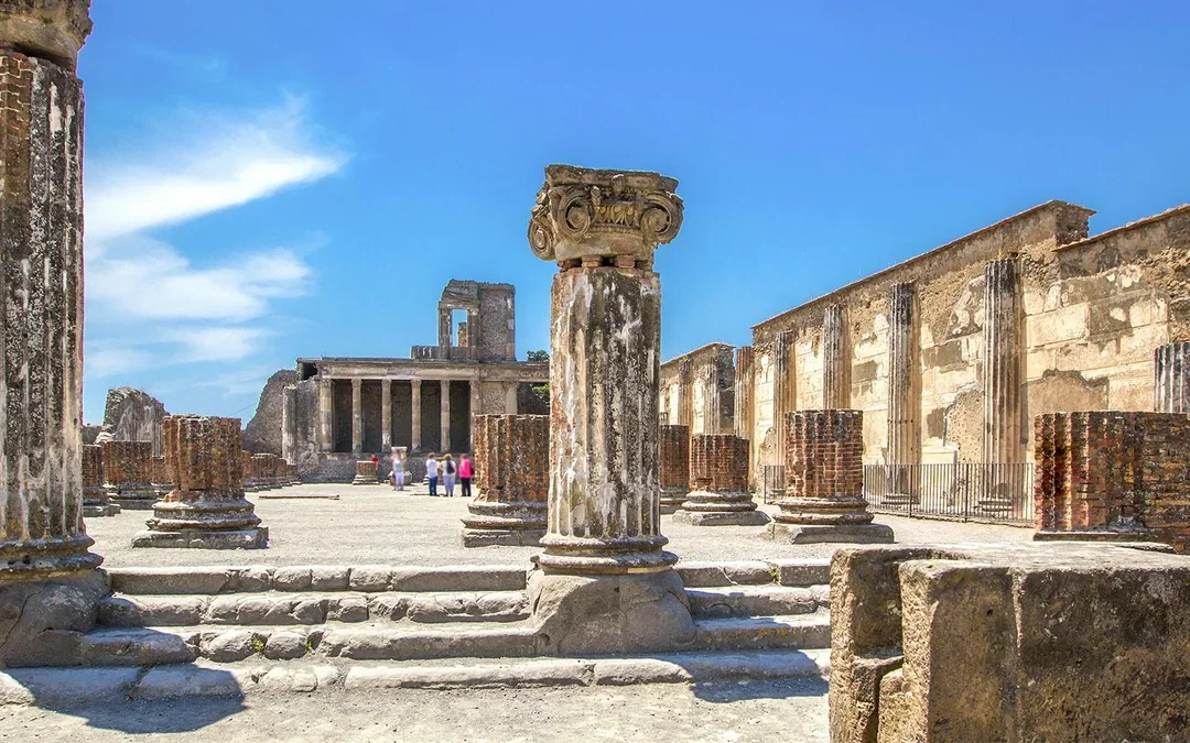 From Rome: Pompeii Entry Tickets & Sorrento Day Trip Image 1